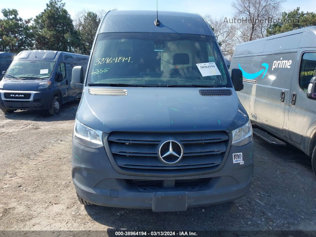 2019 Mercedes-benz Sprinter 2500 High Roof V6 Blue vin: WD4PF1CD8KT012924