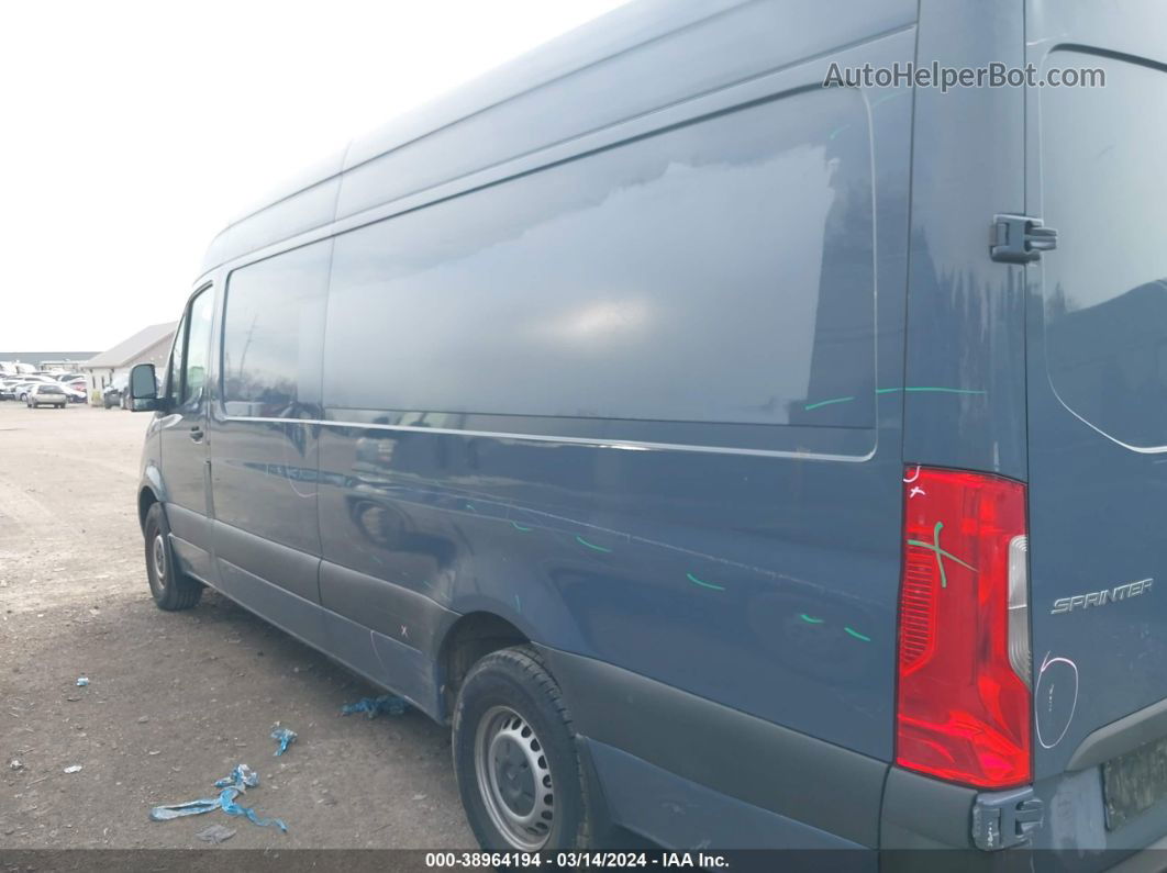 2019 Mercedes-benz Sprinter 2500 High Roof V6 Blue vin: WD4PF1CD8KT012924