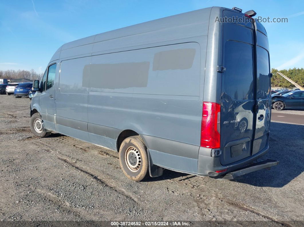 2019 Mercedes-benz Sprinter 2500 High Roof V6 Синий vin: WD4PF1CD9KP148701