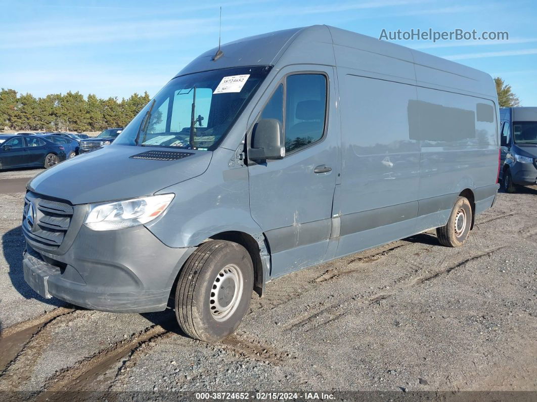 2019 Mercedes-benz Sprinter 2500 High Roof V6 Blue vin: WD4PF1CD9KP148701