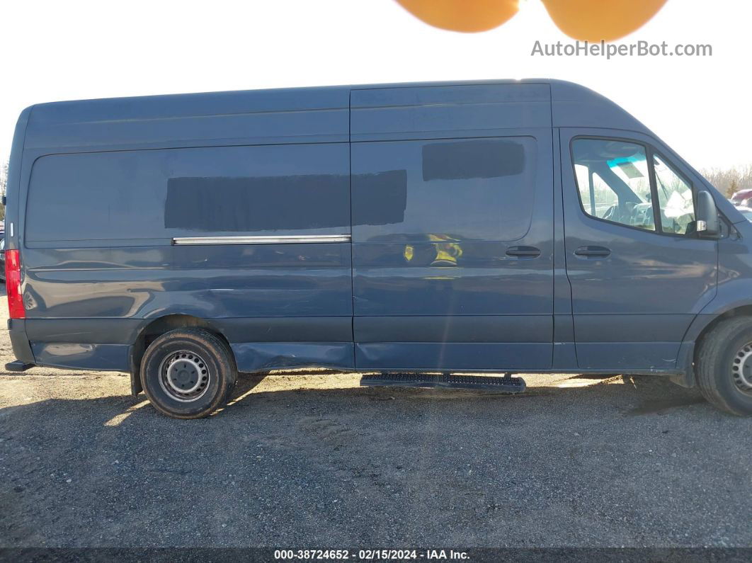 2019 Mercedes-benz Sprinter 2500 High Roof V6 Blue vin: WD4PF1CD9KP148701