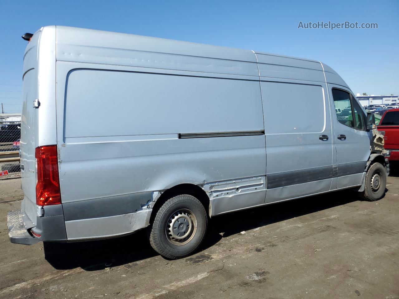 2019 Mercedes-benz Sprinter 2500/3500 Silver vin: WD4PF1CDXKP090520