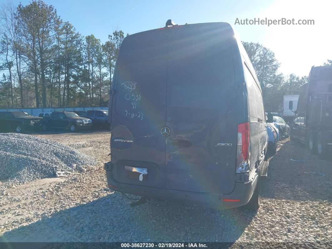 2019 Mercedes-benz Sprinter 2500 High Roof V6 Blue vin: WD4PF1CDXKP110538