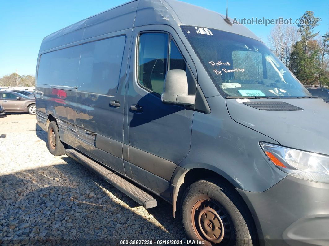 2019 Mercedes-benz Sprinter 2500 High Roof V6 Синий vin: WD4PF1CDXKP110538