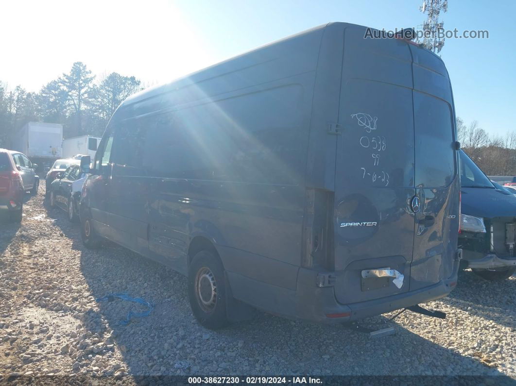 2019 Mercedes-benz Sprinter 2500 High Roof V6 Blue vin: WD4PF1CDXKP110538