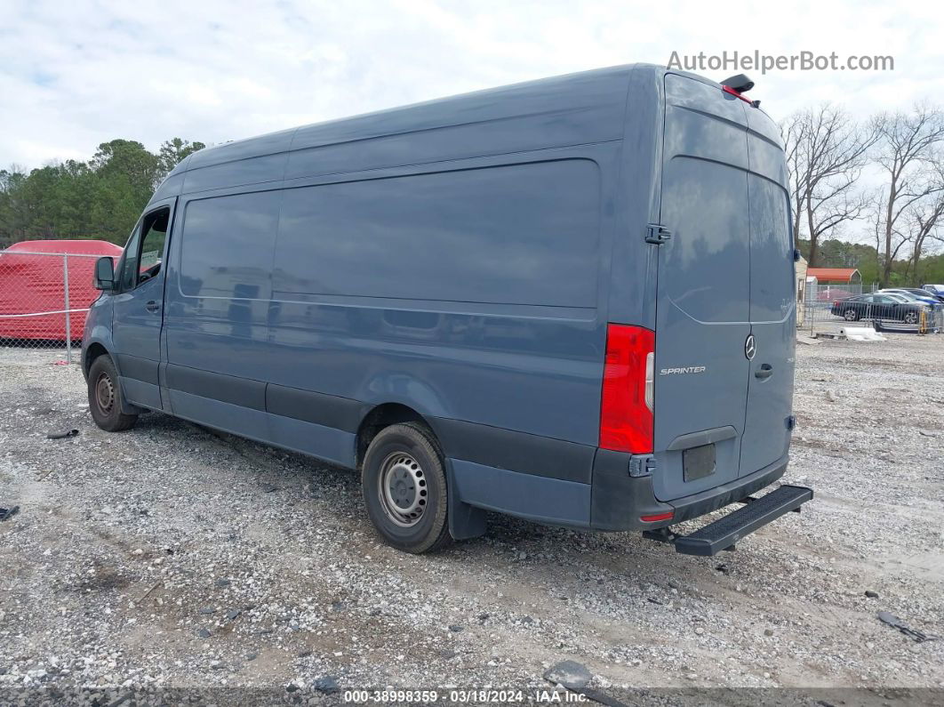 2019 Mercedes-benz Sprinter 2500 High Roof V6 Blue vin: WD4PF1CDXKP114461