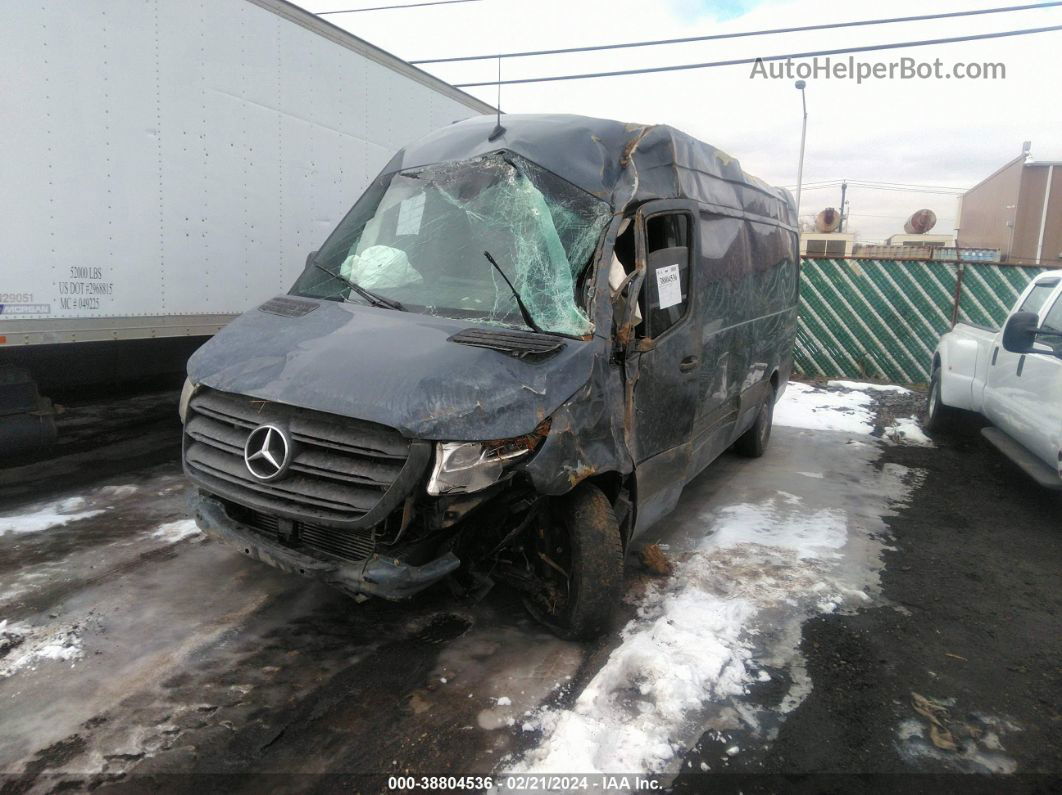 2019 Mercedes-benz Sprinter 2500 High Roof V6 Gray vin: WD4PF1CDXKP119031