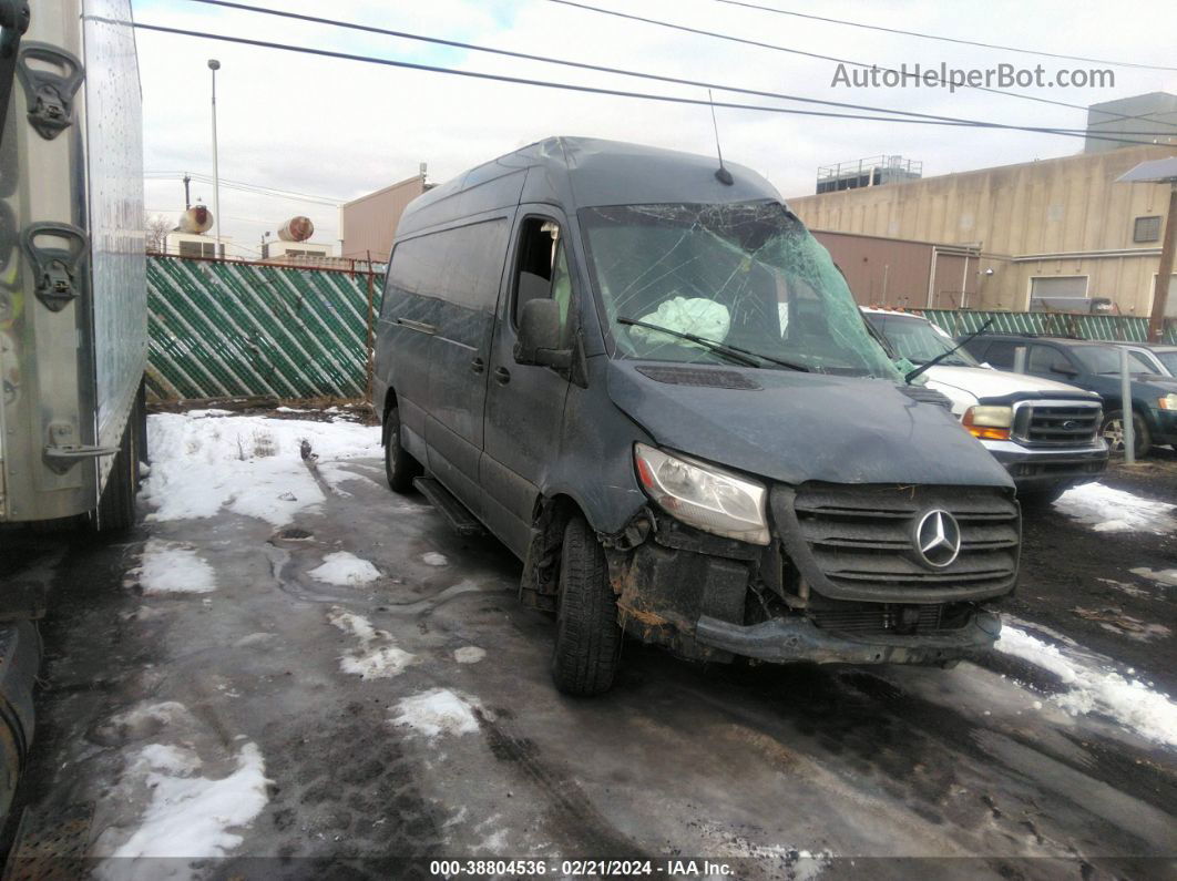 2019 Mercedes-benz Sprinter 2500 High Roof V6 Gray vin: WD4PF1CDXKP119031