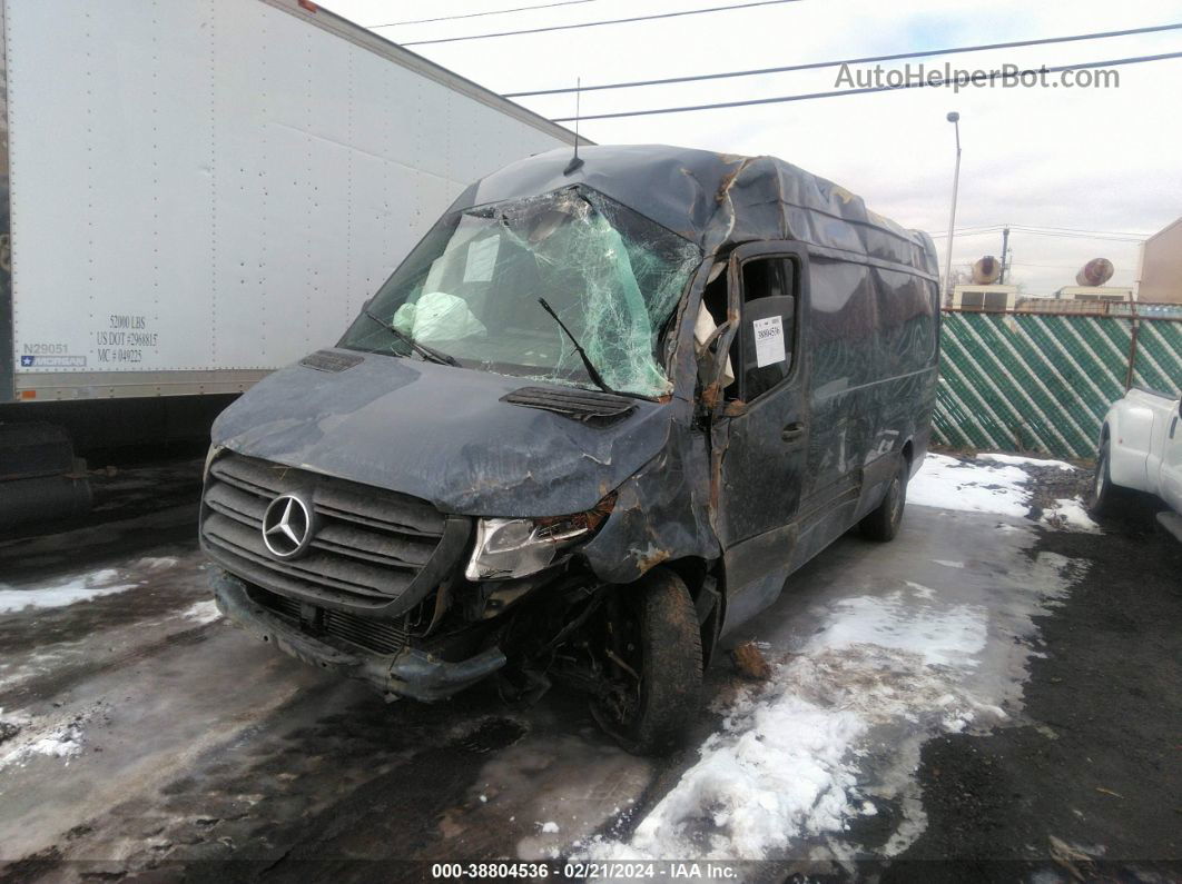 2019 Mercedes-benz Sprinter 2500 High Roof V6 Gray vin: WD4PF1CDXKP119031