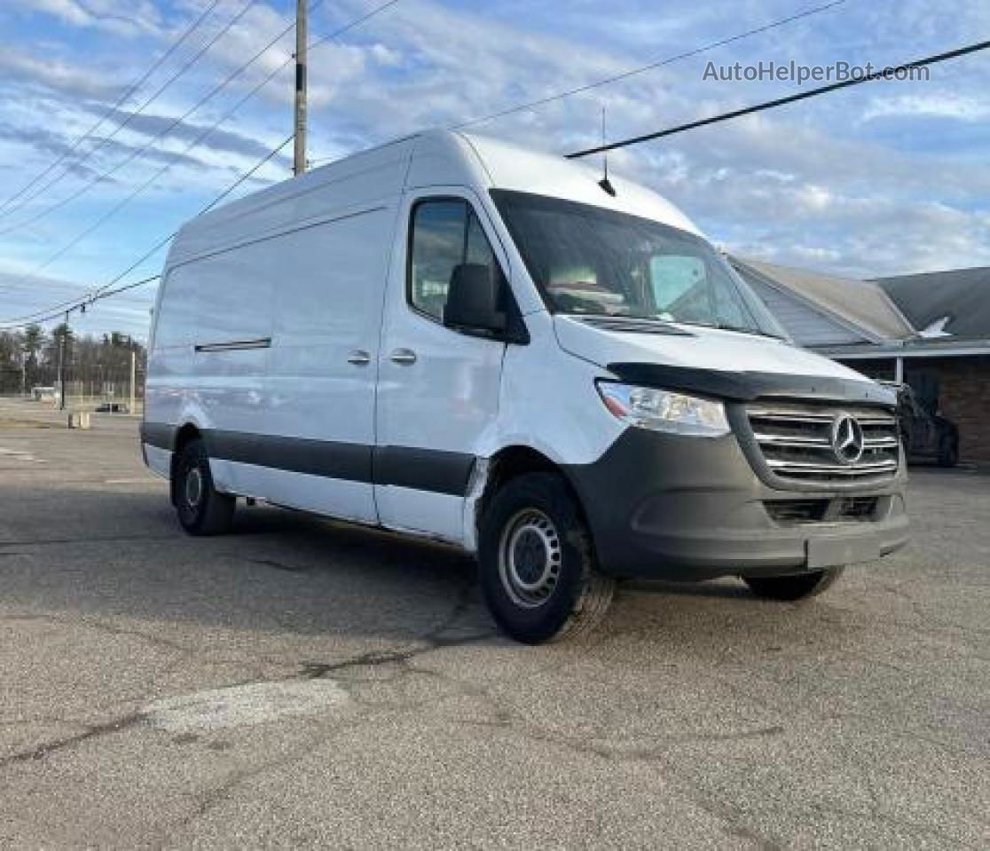 2019 Mercedes-benz Sprinter 2500/3500 White vin: WD4PF1ED7KT008263