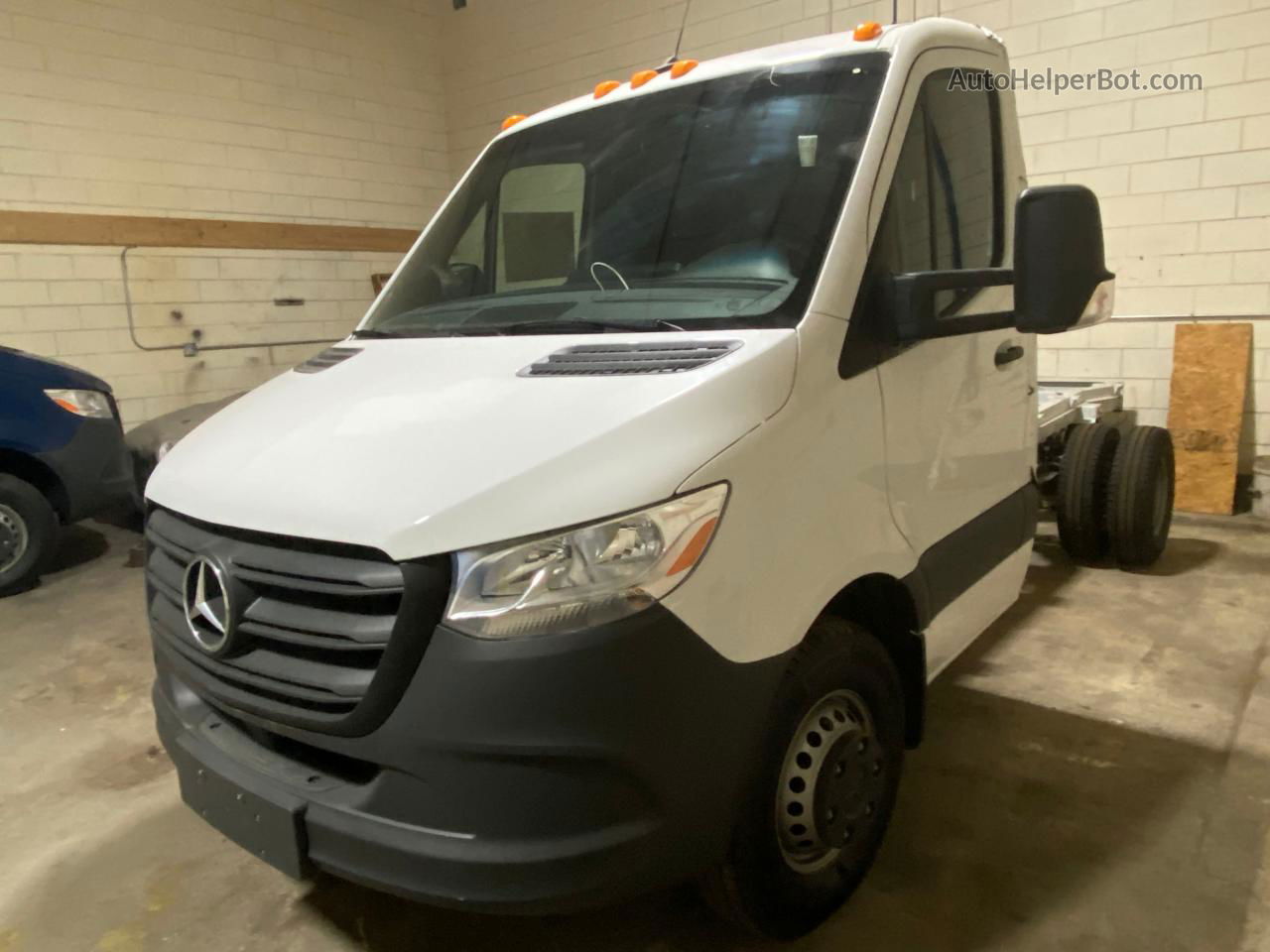 2019 Mercedes-benz Sprinter 3500/4500 White vin: WDAPF3CD5KN022405