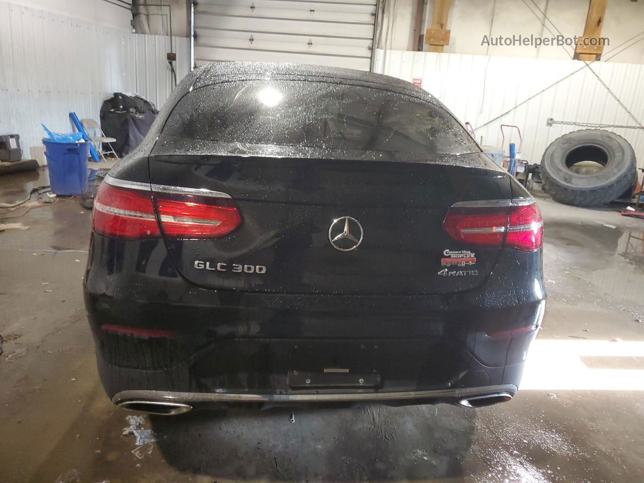 2019 Mercedes-benz Glc Coupe 300 4matic Black vin: WDC0J4KB5KF662539