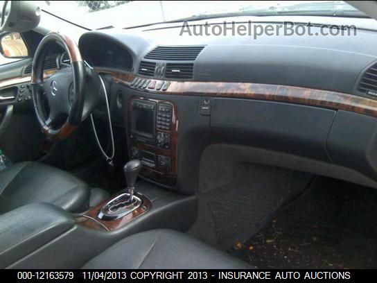 2000 Mercedes-benz S-class S500 vin: WDBNG75J6YA117291