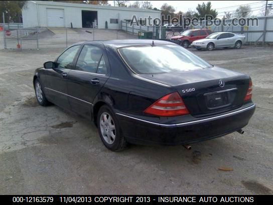 2000 Mercedes-benz S-class S500 vin: WDBNG75J6YA117291