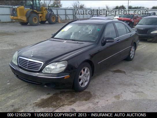 2000 Mercedes-benz S-class S500 vin: WDBNG75J6YA117291