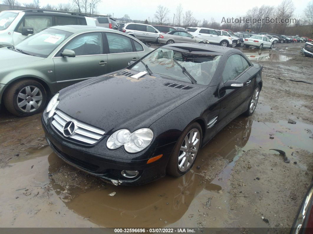 2007 Mercedes-benz Sl-class 5.5l V8 Black vin: WDBSK71F87F122576