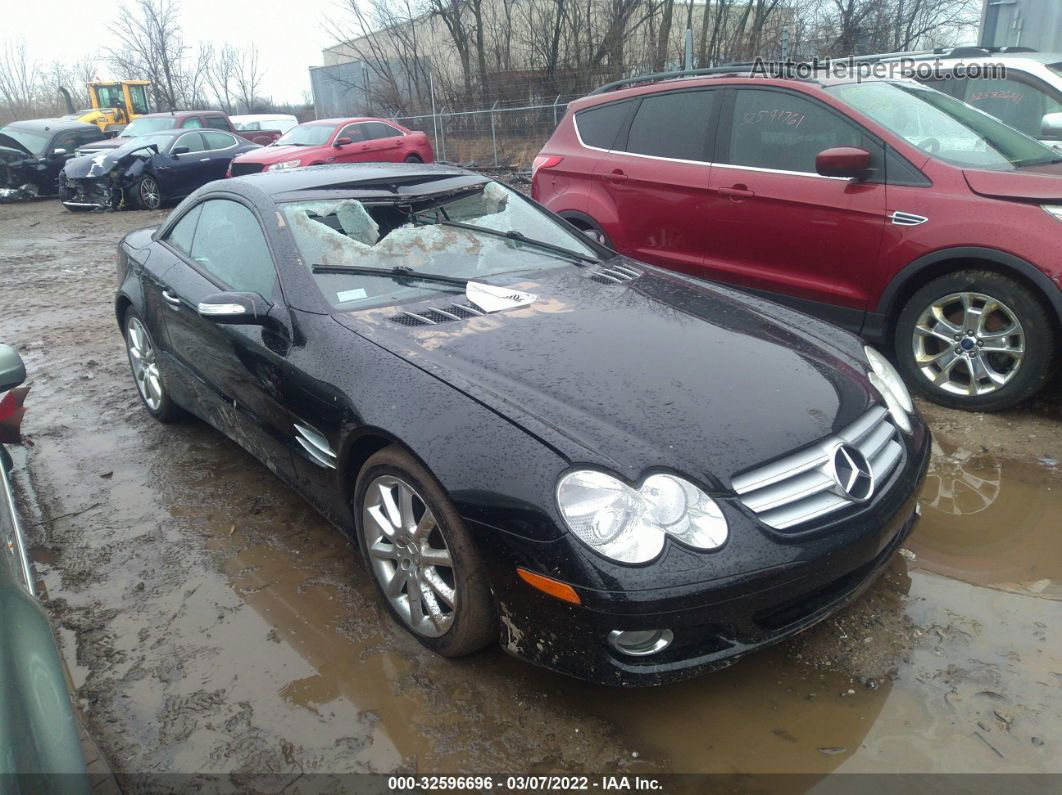 2007 Mercedes-benz Sl-class 5.5l V8 Black vin: WDBSK71F87F122576