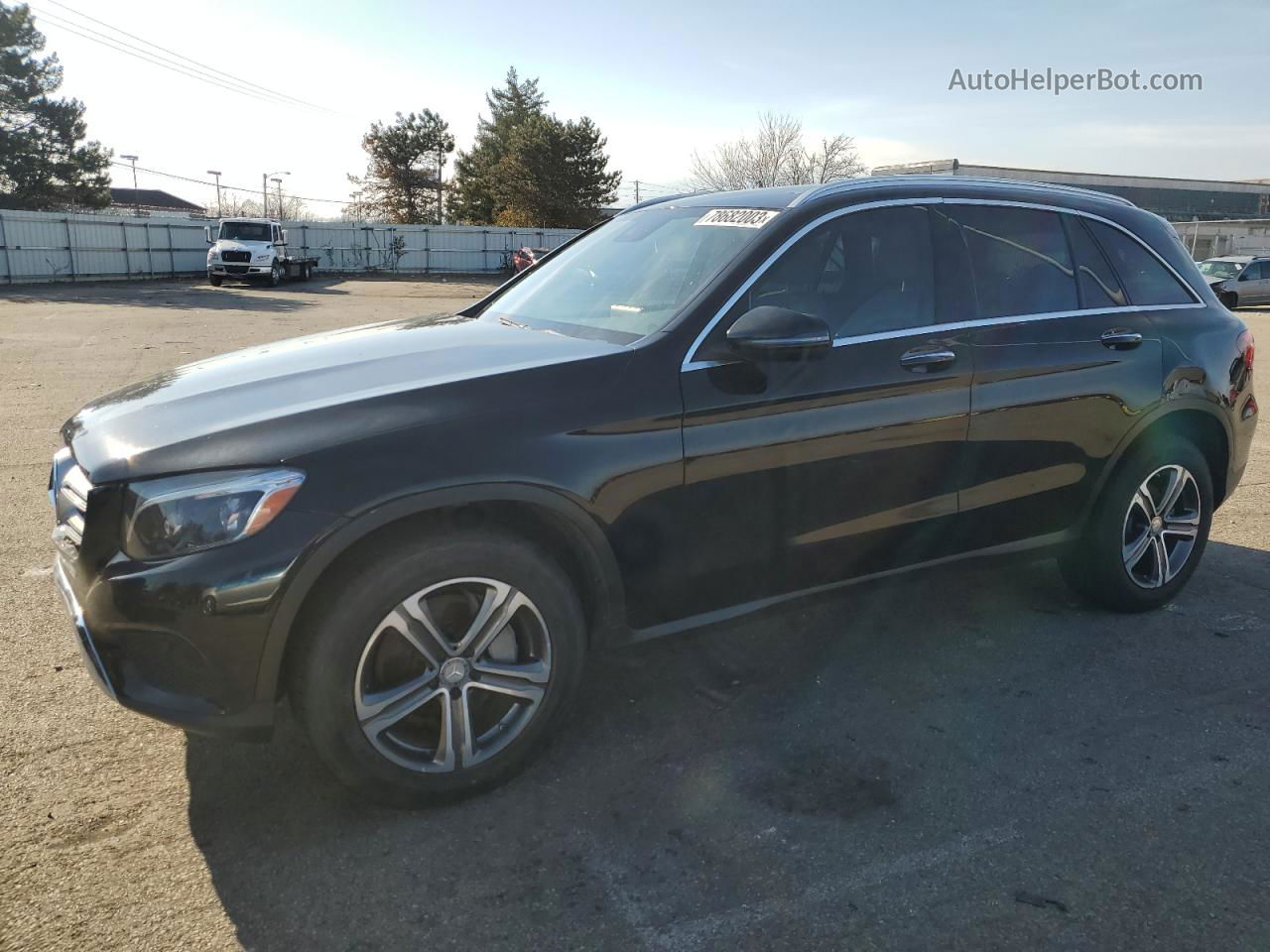 2016 Mercedes-benz Glc 300 Black vin: WDC0G4JB0GF008281