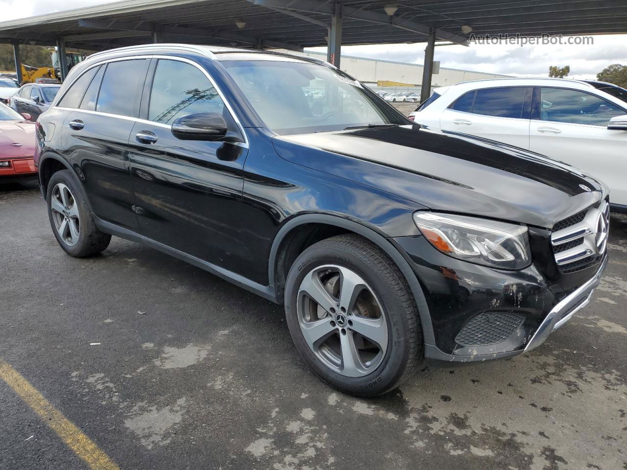 2019 Mercedes-benz Glc 300 Черный vin: WDC0G4JB0KF505761