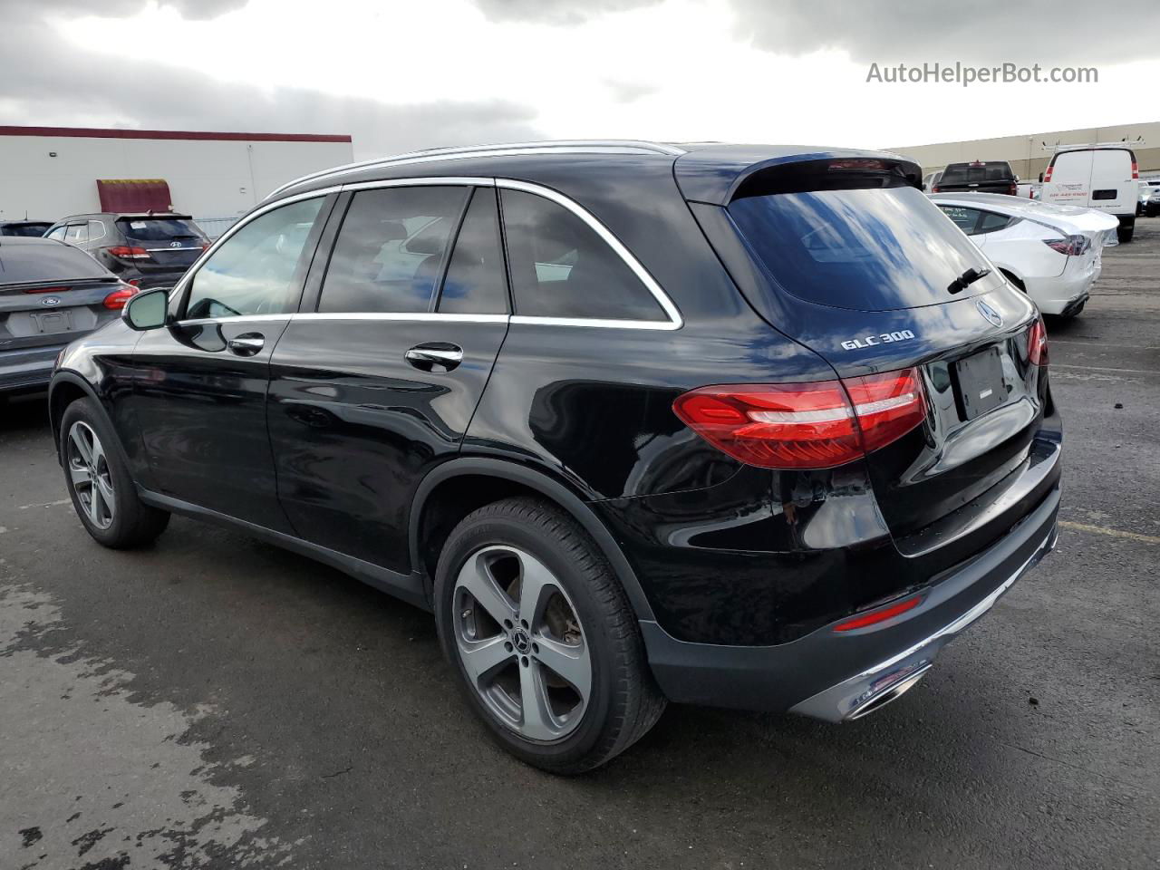 2019 Mercedes-benz Glc 300 Black vin: WDC0G4JB0KF505761