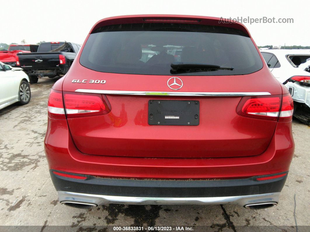 2019 Mercedes-benz Glc Glc 300 Red vin: WDC0G4JB0KF628394