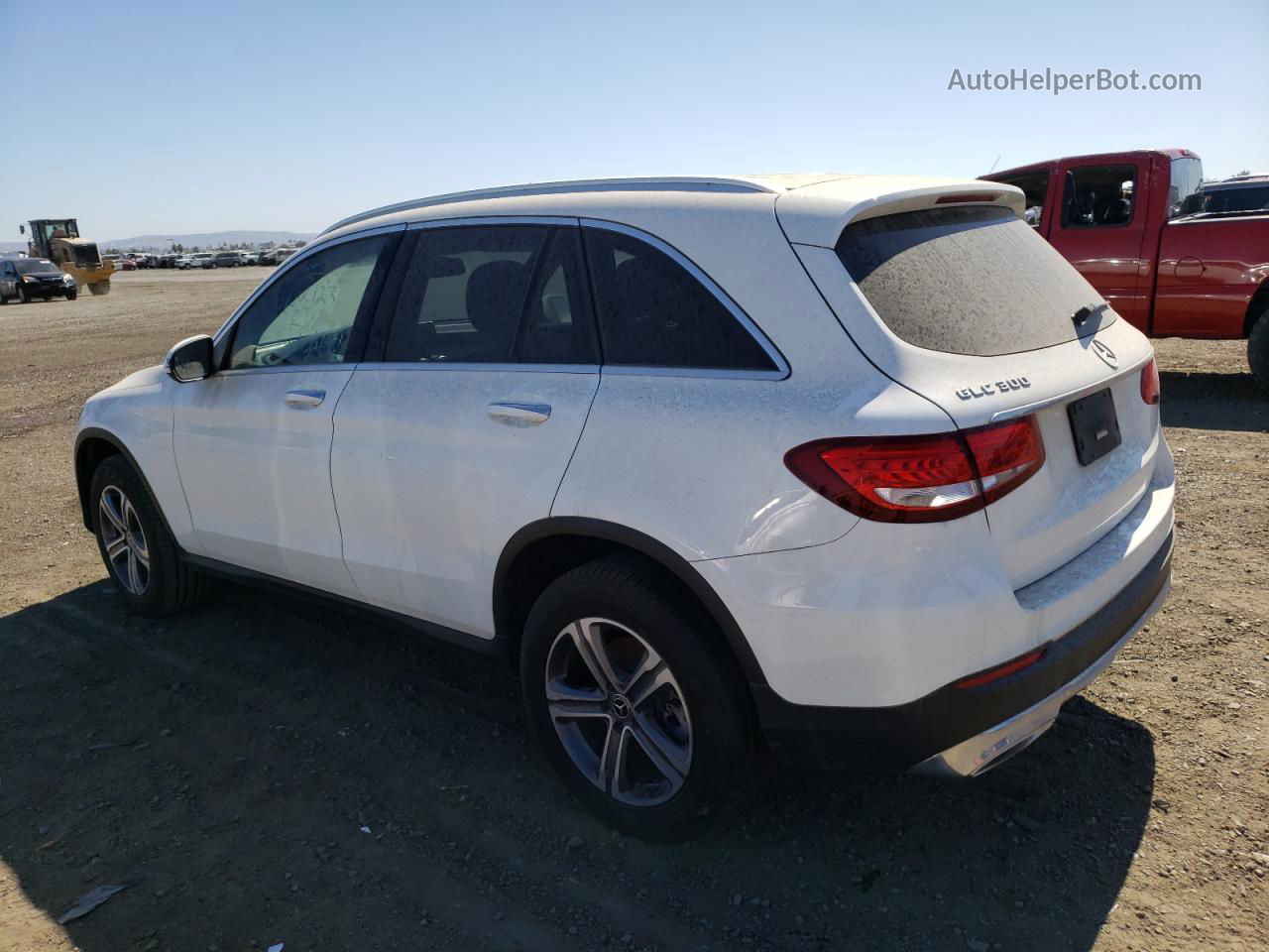 2019 Mercedes-benz Glc 300 Белый vin: WDC0G4JB0KV127169