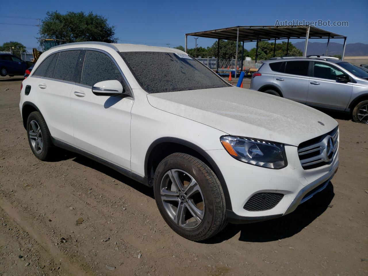 2019 Mercedes-benz Glc 300 Белый vin: WDC0G4JB0KV127169