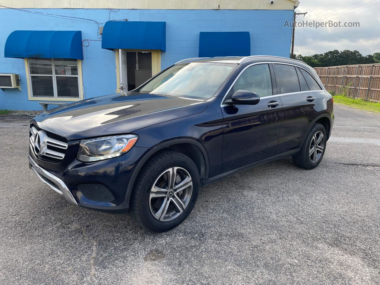 2019 Mercedes-benz Glc 300 Blue vin: WDC0G4JB0KV131626