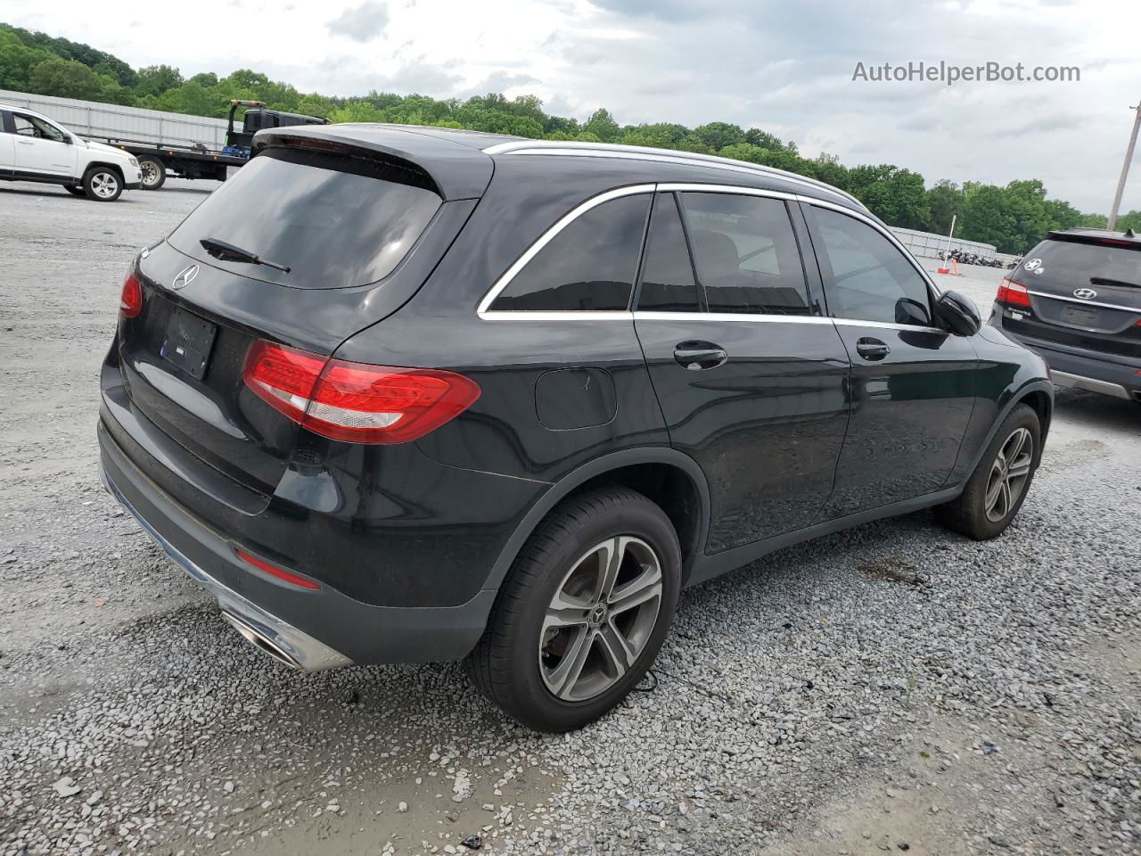 2019 Mercedes-benz Glc 300 Black vin: WDC0G4JB0KV137457