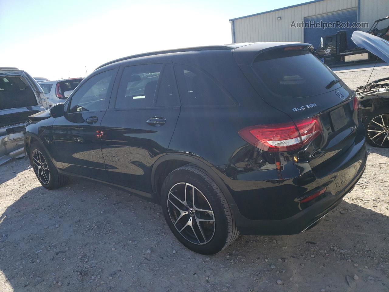 2019 Mercedes-benz Glc 300 Black vin: WDC0G4JB0KV141492