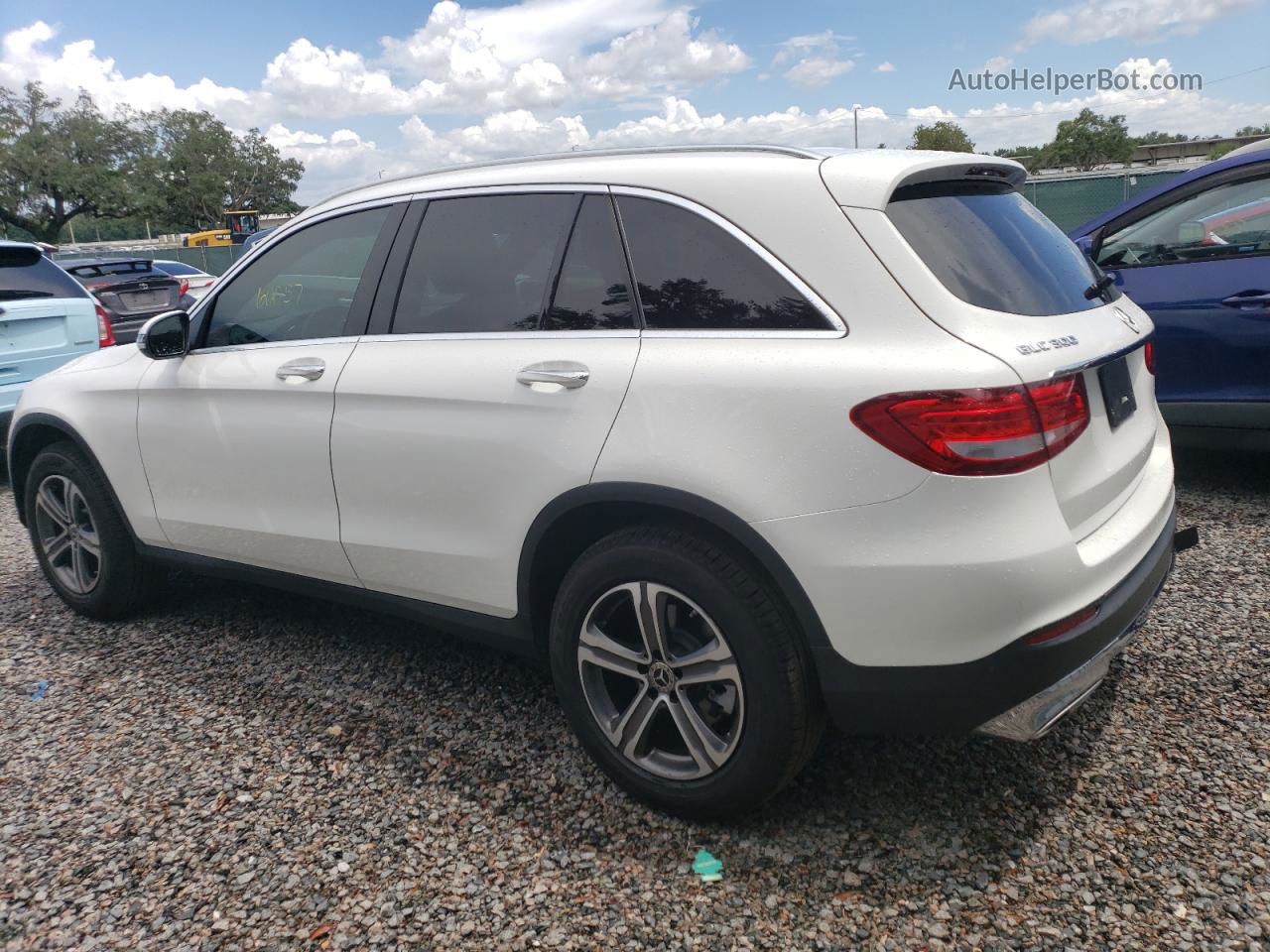 2019 Mercedes-benz Glc 300 Белый vin: WDC0G4JB0KV142108