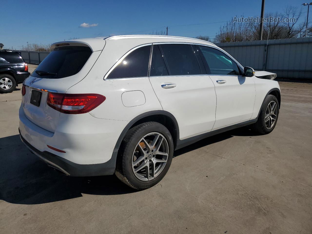 2019 Mercedes-benz Glc 300 White vin: WDC0G4JB0KV145560