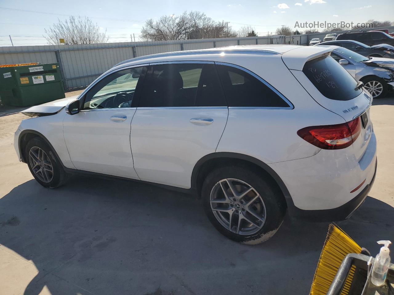 2019 Mercedes-benz Glc 300 White vin: WDC0G4JB0KV145560