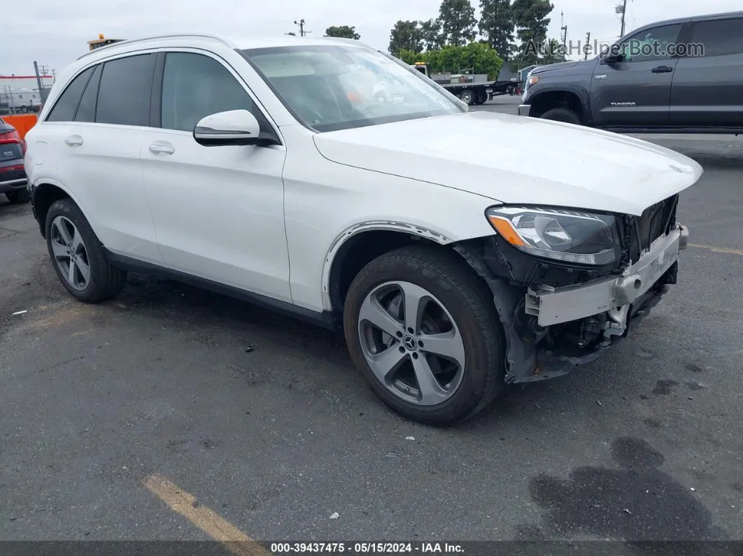 2019 Mercedes-benz Glc 300   White vin: WDC0G4JB0KV157580