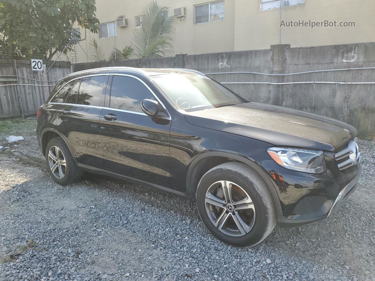 2019 Mercedes-benz Glc 300 Черный vin: WDC0G4JB0KV167851