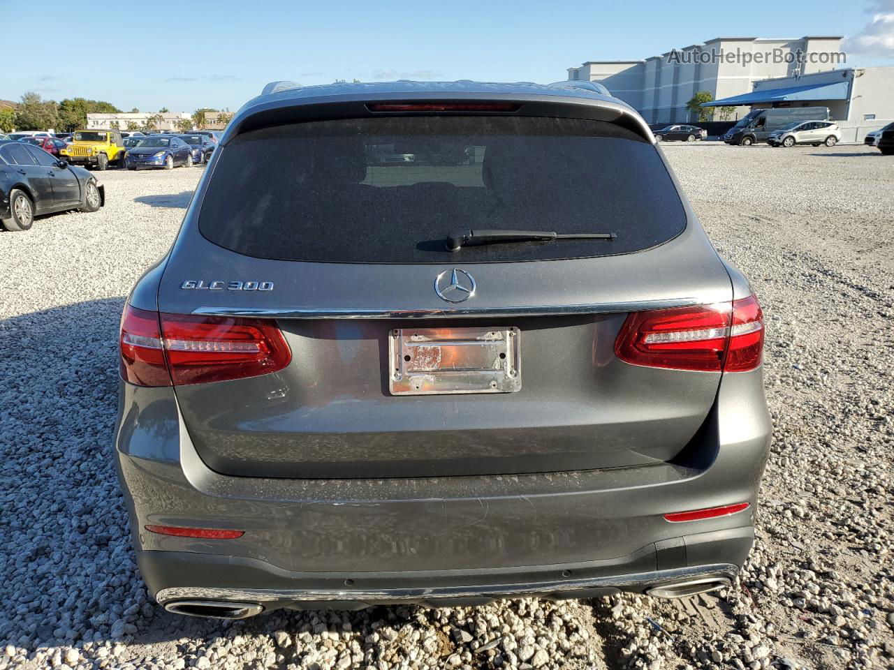 2019 Mercedes-benz Glc 300 Black vin: WDC0G4JB1K1000244