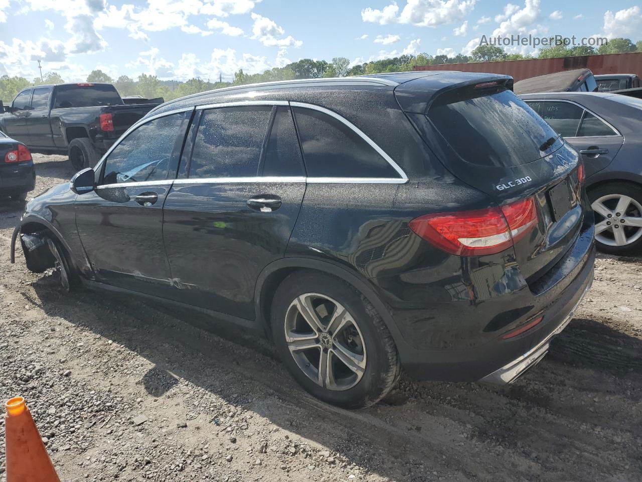 2019 Mercedes-benz Glc 300 Black vin: WDC0G4JB1KV117590