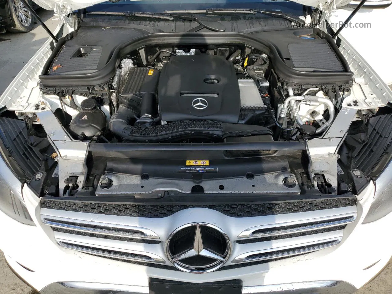 2019 Mercedes-benz Glc 300 Белый vin: WDC0G4JB1KV117878