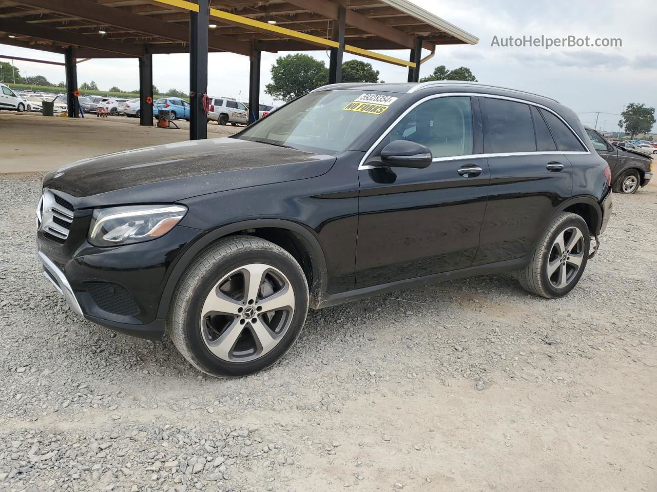 2019 Mercedes-benz Glc 300 Black vin: WDC0G4JB1KV134003