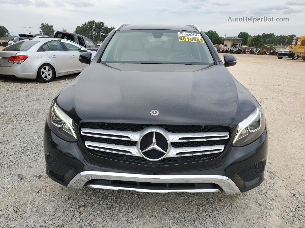 2019 Mercedes-benz Glc 300 Black vin: WDC0G4JB1KV134003