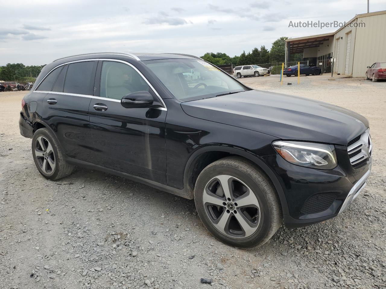 2019 Mercedes-benz Glc 300 Black vin: WDC0G4JB1KV134003