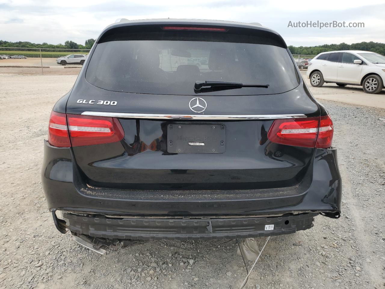 2019 Mercedes-benz Glc 300 Black vin: WDC0G4JB1KV134003