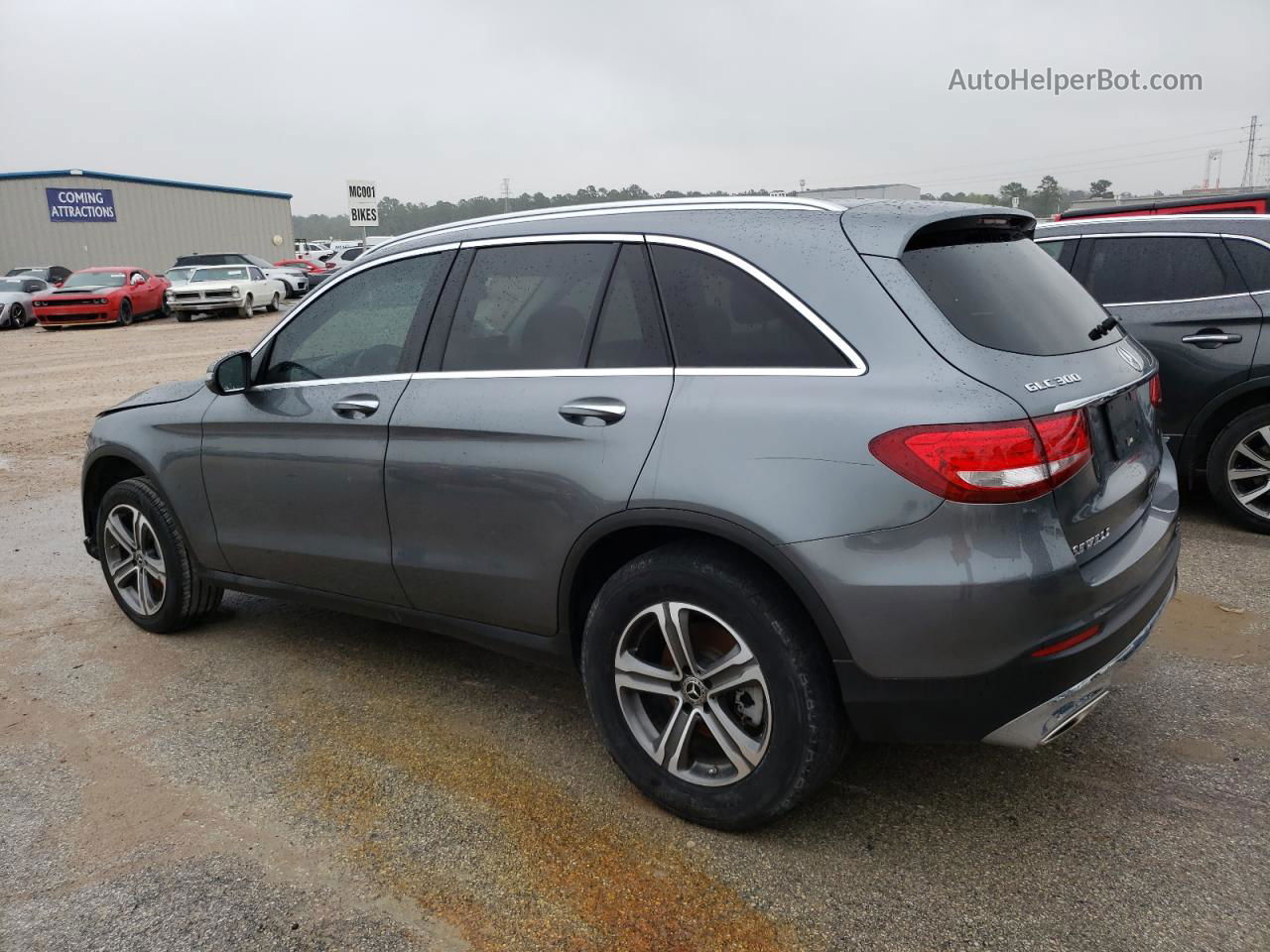 2019 Mercedes-benz Glc 300 Gray vin: WDC0G4JB2K1005128