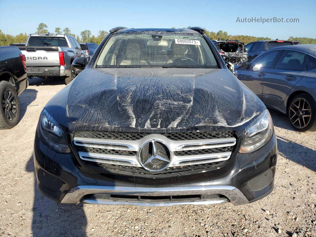 2019 Mercedes-benz Glc 300 Black vin: WDC0G4JB2KF634455