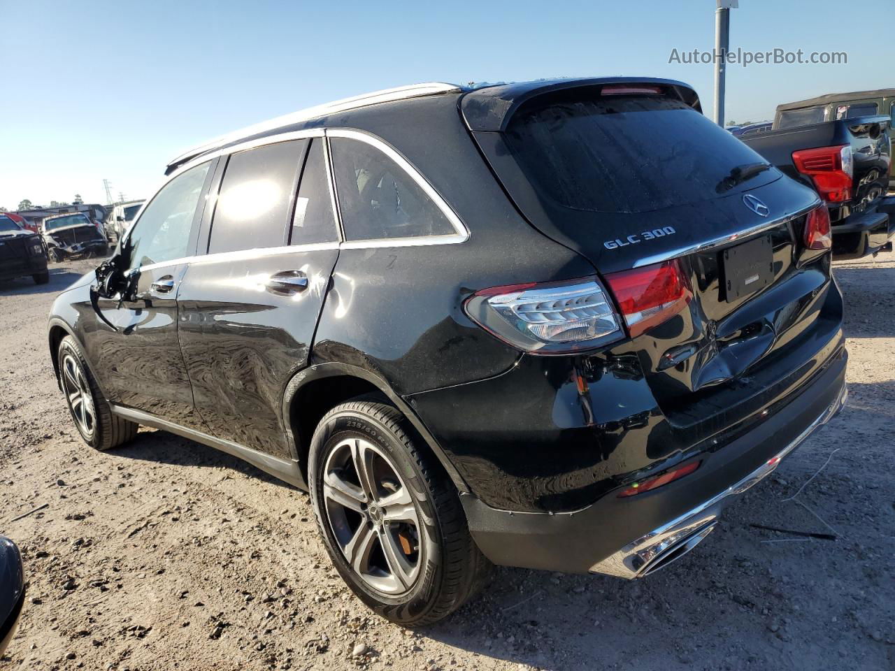 2019 Mercedes-benz Glc 300 Black vin: WDC0G4JB2KF634455