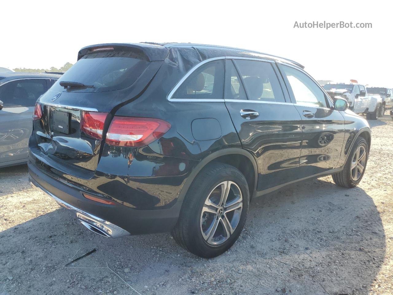 2019 Mercedes-benz Glc 300 Черный vin: WDC0G4JB2KF634455