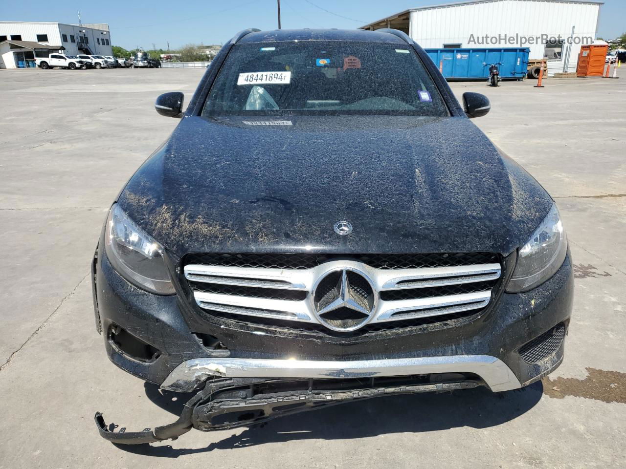 2019 Mercedes-benz Glc 300 Черный vin: WDC0G4JB2KV135399