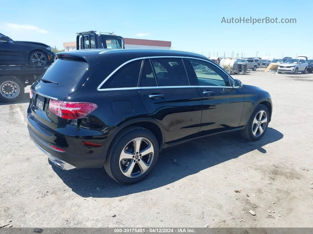 2019 Mercedes-benz Glc 300   Black vin: WDC0G4JB2KV139355