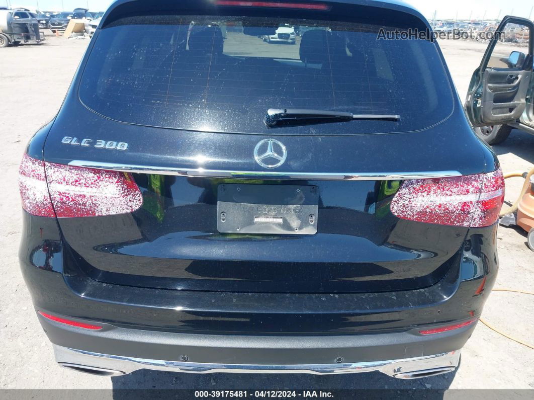 2019 Mercedes-benz Glc 300   Black vin: WDC0G4JB2KV139355