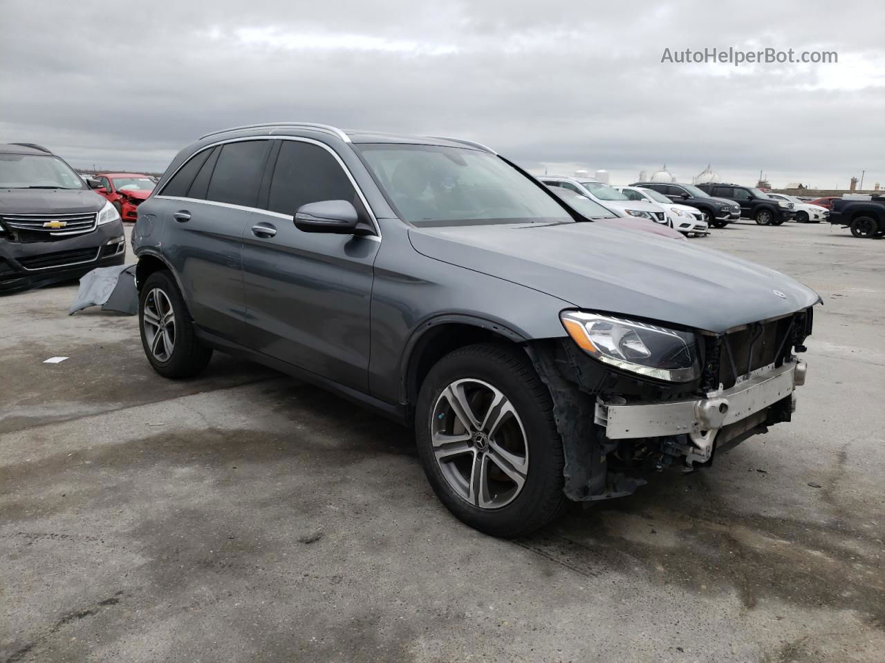 2019 Mercedes-benz Glc 300 Угольный vin: WDC0G4JB2KV185090